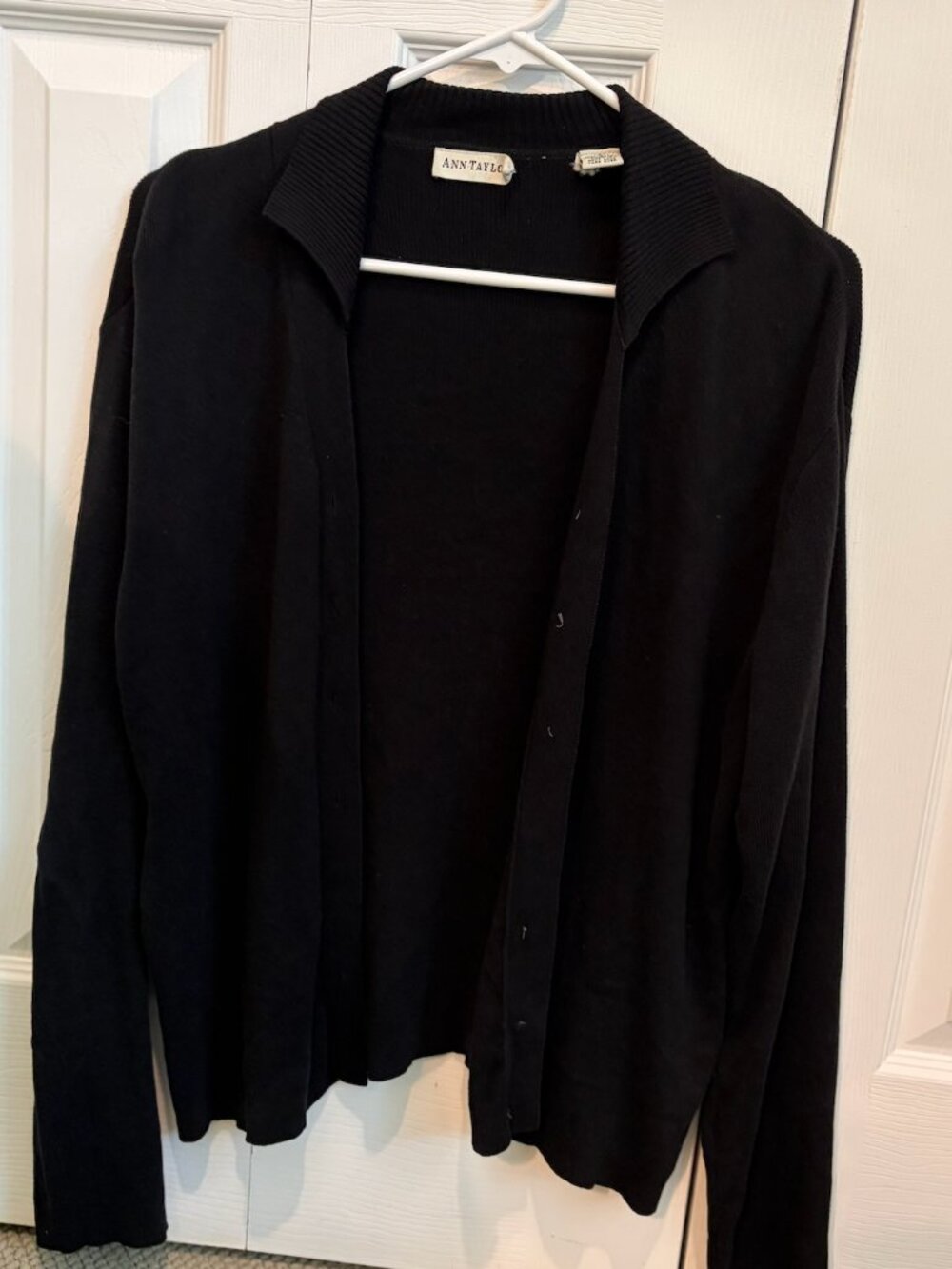 Ann Taylor Collared Cardigan